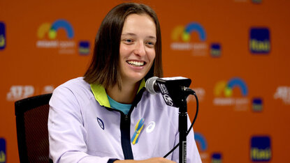 Iga Świątek geht von einem Start in Roland Garros aus. Iga Świątek geht von einem Start in Roland Garros aus.