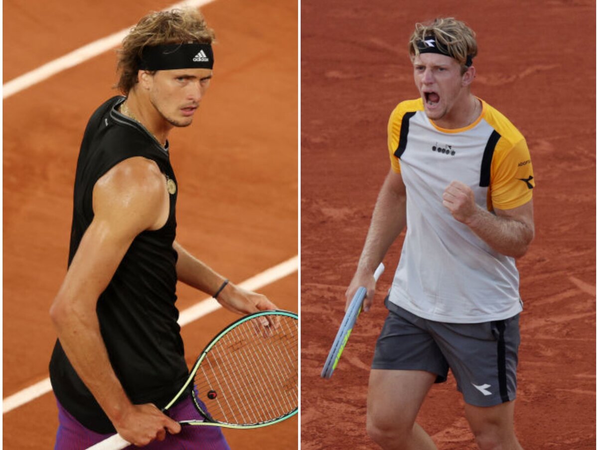 French Open live Alexander Zverev vs