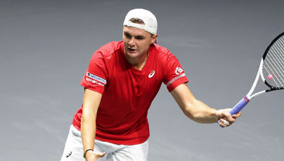 Dominic Stricker hat in Basel ein starkes Turnier hingelegt Dominic Stricker hat in Basel ein starkes Turnier hingelegt
