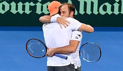 Jan-Lennard Struff und Tim Putz sind im Doppel gesetzt.