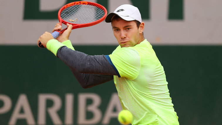 Dominik Koepfer steht in Paris in Runde zwei Dominik Koepfer steht in Paris in Runde zwei