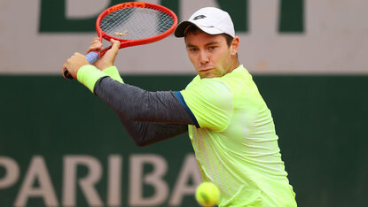 Dominik Koepfer steht in Paris in Runde zwei Dominik Koepfer steht in Paris in Runde zwei