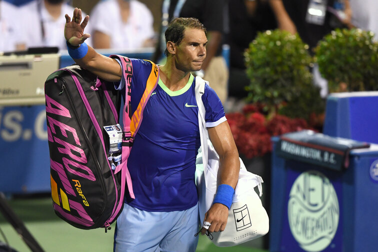 Rafael Nadal musste in Washington bereits die Segel streichen