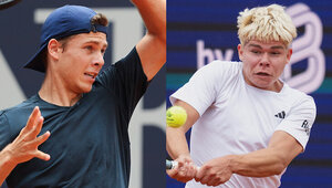 Joel Schwärzler und Diego Dedura könnten in diesem Jahr bei den NextGen Finals aufschlagen