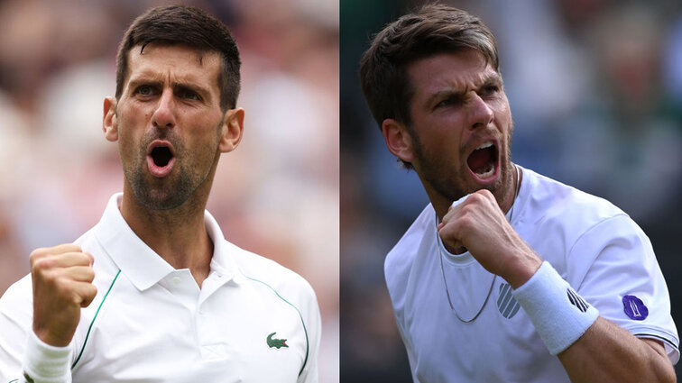 Novak Djokovic ist gegen Cameron Norrie klarer Favorit