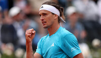 Alexander Zverev durfte am Sonntag mit sich zufrieden sein