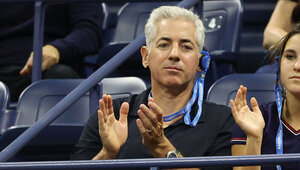 Bei den US Open 2021 war Bill Ackman noch Zuschauer