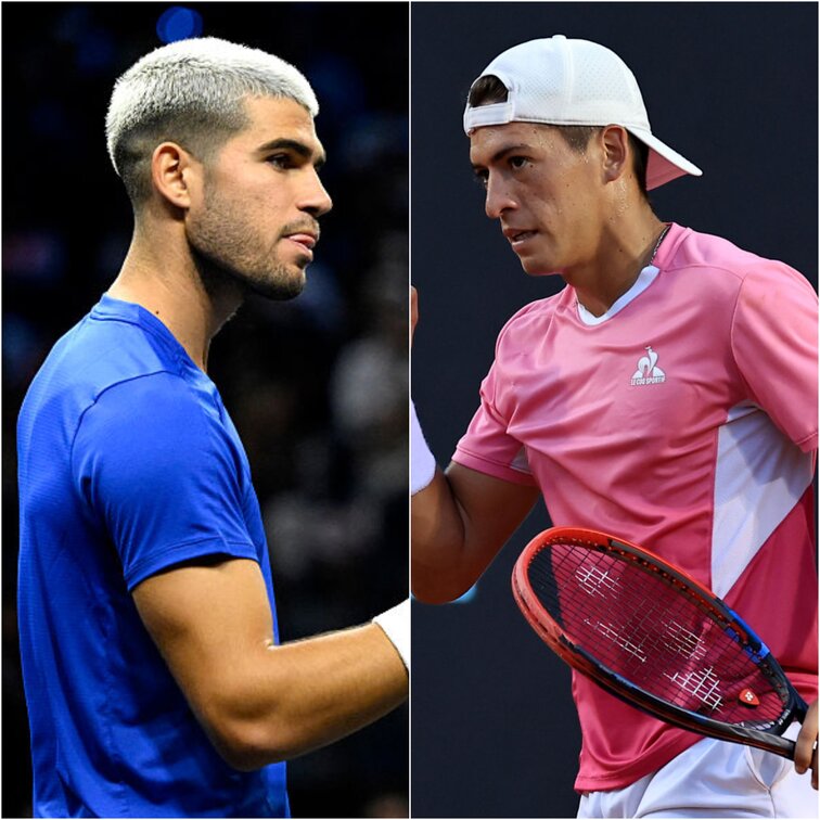 Carlos Alcaraz trifft auf Sebastian Baez