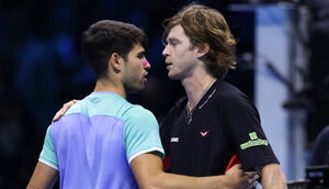 Carlos Alcaraz trifft auf Andrey Rublev