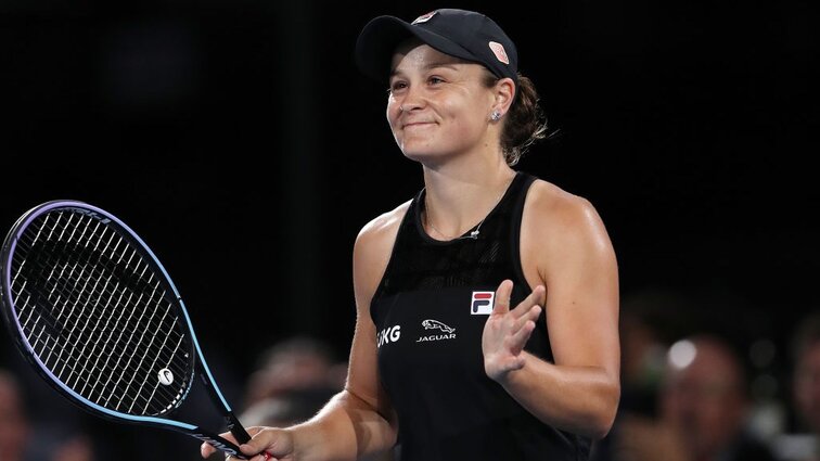 Ashleigh Barty startete mit einem Sieg über Cori Gauf in die Saison 2022