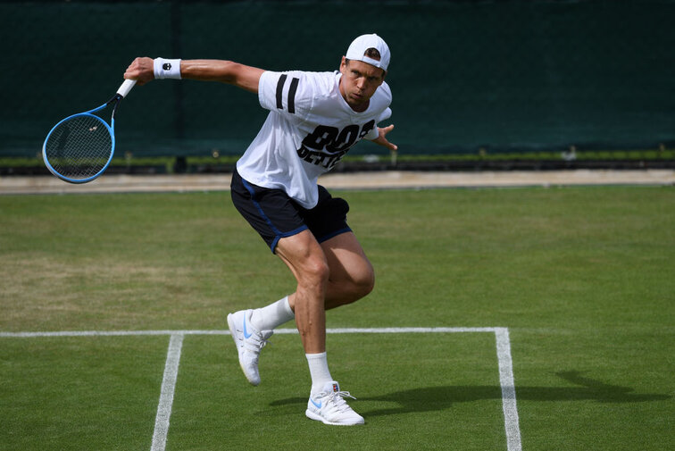 Tomas Berdych in Wimbledon