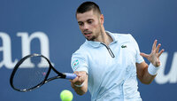 Als Lucky Loser konnte sich Arthur Gea bereits ins Achtelfinale der US Open 2026 spielen. Getty Images
