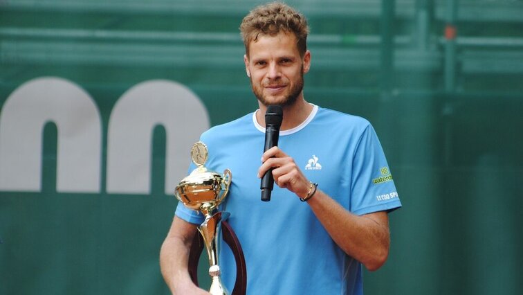 In Hagen feierte Yannick Hanfmann seinen siebten Titel auf der ATP-Challenger-Tour. Florian Heer