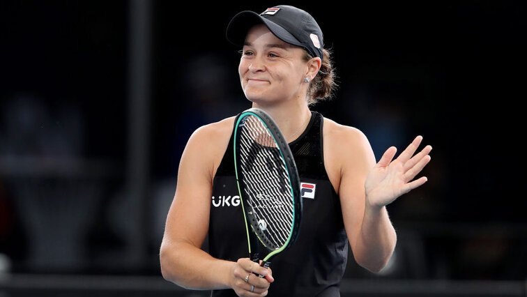 Ashleigh Barty hat in Adelaide bislang gut lachen