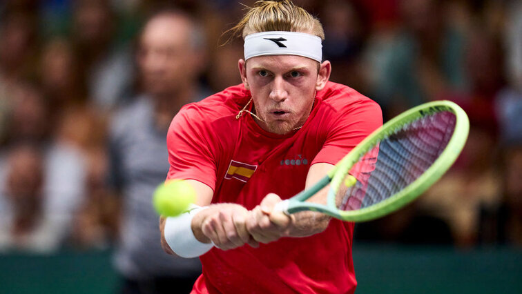 Nix wird es für Alejandro Davidovich-Fokina und der Davis-Cup-Finalrunde
