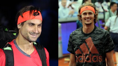 Ein Paar mit Zukunft? David Ferrer und Alexander Zverev Ein Paar mit Zukunft? David Ferrer und Alexander Zverev
