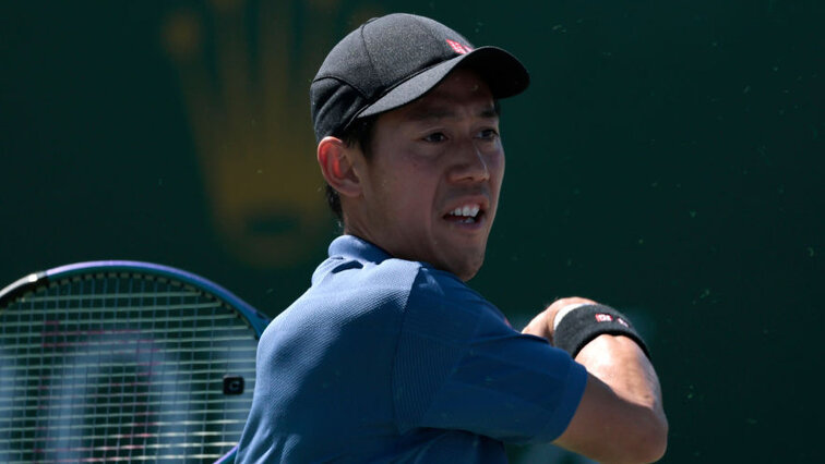 Kei Nishikori befindet sich also auf seiner Abschiedstour