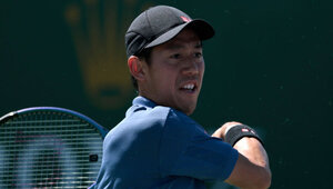 Kei Nishikori befindet sich also auf seiner Abschiedstour