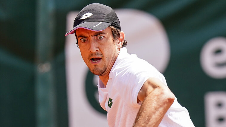 Sebastian Ofner hat in Roland-Garros die erste Quali-Runde überstanden Sebastian Ofner survived the first qualifying round in Roland-Garros