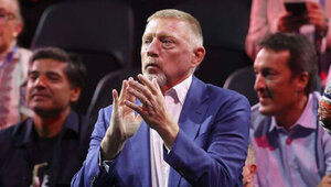 Boris Becker beim Laver Cup im vergangenen Herbst in Berlin