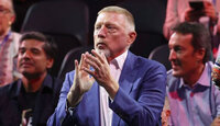 Boris Becker beim Laver Cup im vergangenen Herbst in Berlin