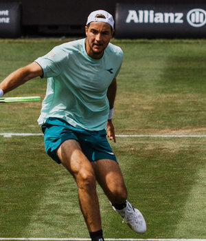 Jan-Lennard Struff in Stuttgart