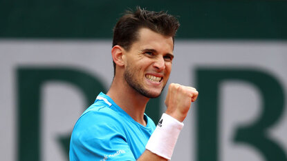 Dominic Thiem hat gewissermaßen zu Kevin Anderson aufgeschlossen