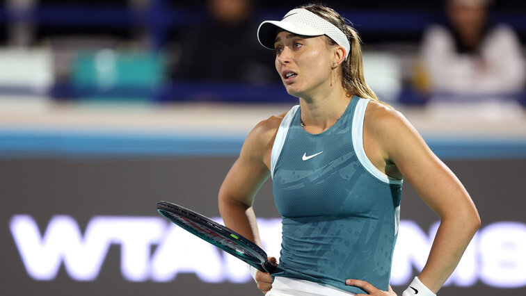 Paula Badosa bei den Abu Dhabi Open