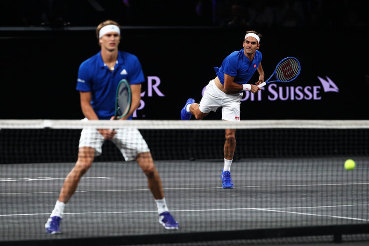 Alexander Zverev, Roger Federer