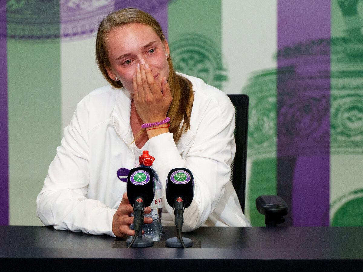 Wimbledonsiegerin Elena Rybakina