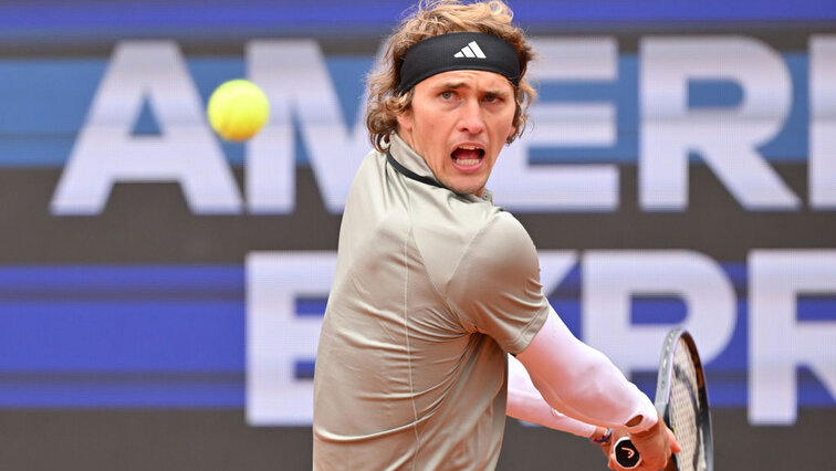 Alexander Zverev am Donnerstag in München Alexander Zverev am Donnerstag in München