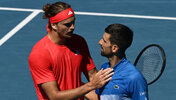 In Australien konnte Novak Djokovic gegen Alexander Zverev nur einen Satz anbieten