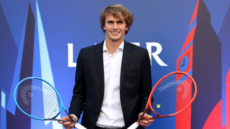 Alexander Zverev beim Laver Cup in London Alexander Zverev beim Laver Cup in London