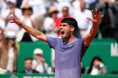 Carlos Alcaraz steht im Finale