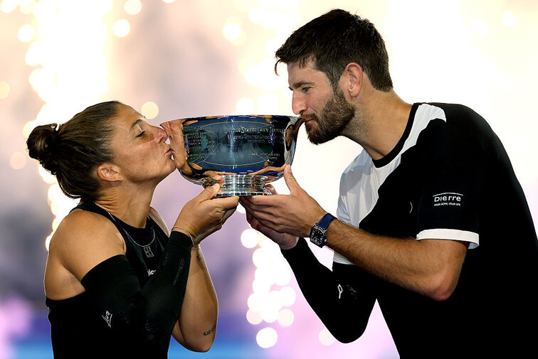 Sara Errani und Andrea Vavassori holten den Titel