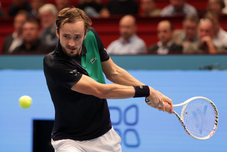 Daniil Medvedev has presented himself in impressive form in Vienna so far