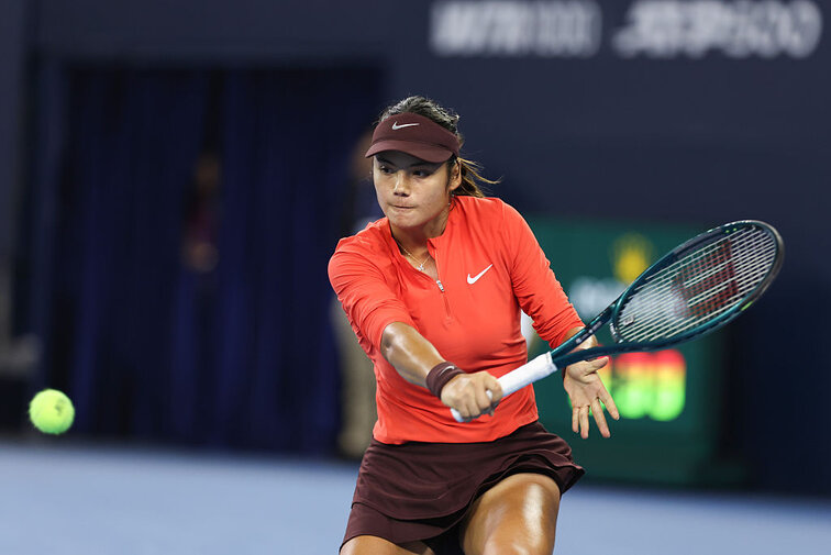 Emma Raducanu verlor in Runde eins