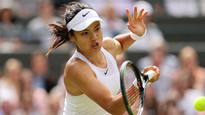 Emma Raducanu steht sensationell im Achtelfinale von Wimbledon 2021 Emma Raducanu steht sensationell im Achtelfinale von Wimbledon 2021