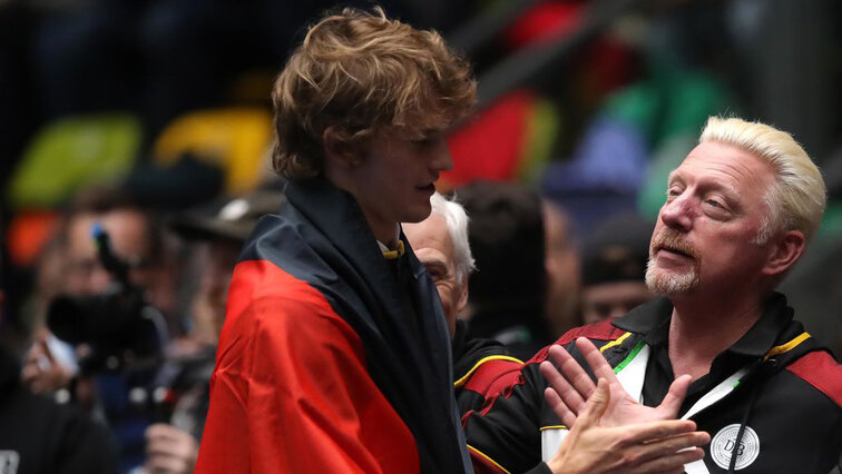 Alexander Zverev and Boris Becker have appreciated each other for years
