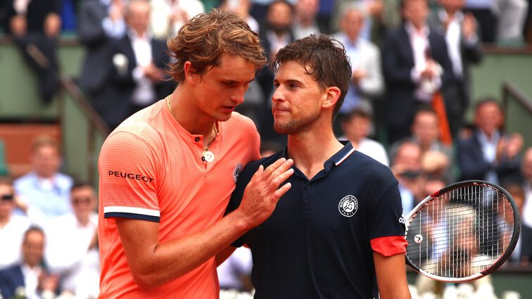 Alexander Zverev und Dominic Thiem fiebern den Australian Open entgegen Alexander Zverev and Dominic Thiem look forward to the Australian Open