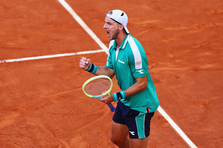 Jan-Lennard Struff steht, wie auch Alexander Zverev, im Achtelfinale des ATP-Masters-1000-Turniers in Monte-Carlo