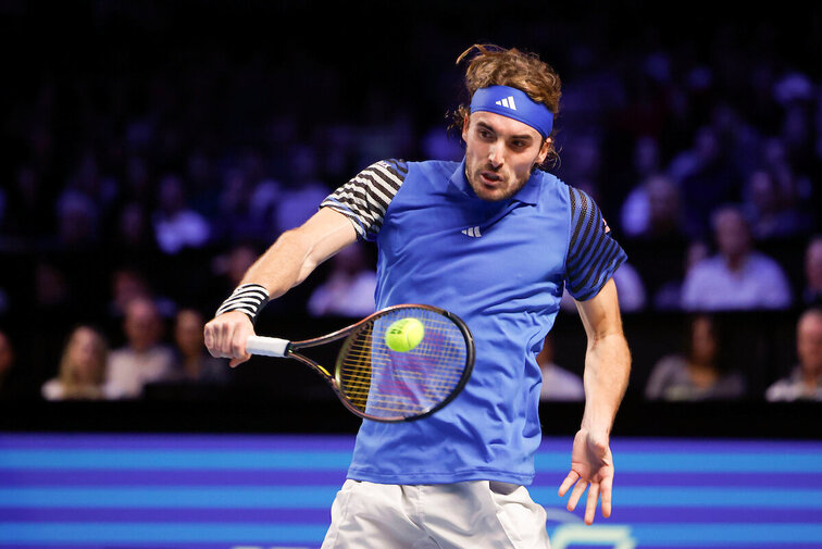 Stefanos Tsitsipas in der Wiener Stadthalle