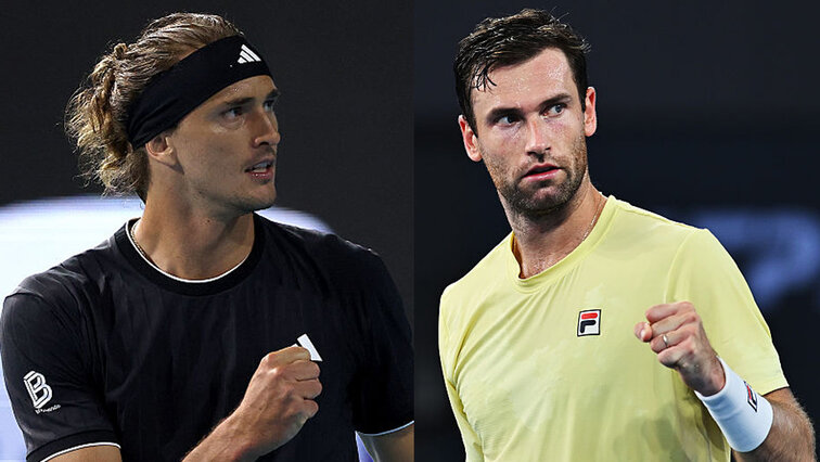Alexander Zverev und Quentin Halys treffen zum ersten Mal aufeinander