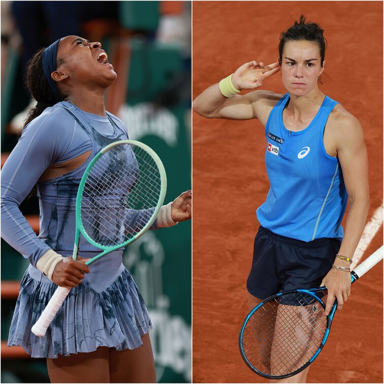 Coco Gauff trifft auf Loïs Boisson Coco Gauff trifft auf Loïs Boisson