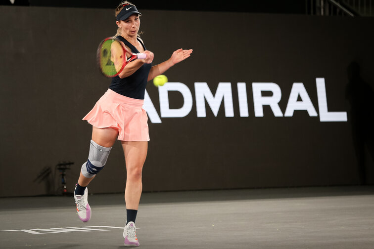 Tamara Korpatsch verlor in Runde eins Tamara Korpatsch lost in round one