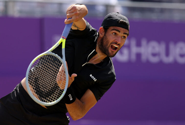 Matteo Berrettini konnte 2021 das Rasenturnier im Londoner Queen's Club gewinnen