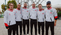 Jürgen Melzer zählt auch in Bologna auf Lukas Neumayer, Joel Schwärzler, Jurij Rodionov, Neil Oberleitner und Lucas Miedler Jürgen Melzer zählt auch in Bologna auf Lukas Neumayer, Joel Schwärzler, Jurij Rodionov, Neil Oberleitner und Lucas Miedler