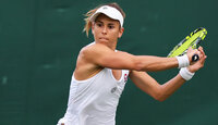 Julia Grabher, hier in Wimbledon 2023, kann in New York nicht starten Julia Grabher, hier in Wimbledon 2023, kann in New York nicht starten