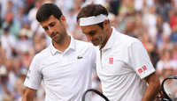 Novak Djokovic und Roger Federer könnten sich erst im Finale begegnen