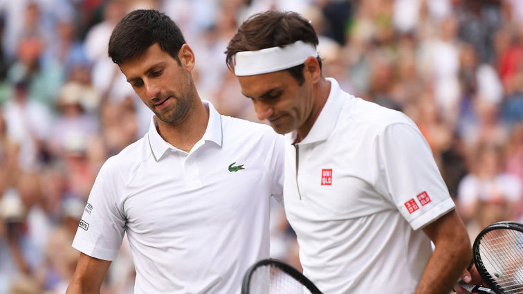 Novak Djokovic and Roger Federer could only meet in the final